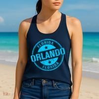 Orlando Stamp Women's Tank Top thumb 2