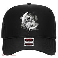 Owl Sitting On The Moon Gift Hat thumb 0