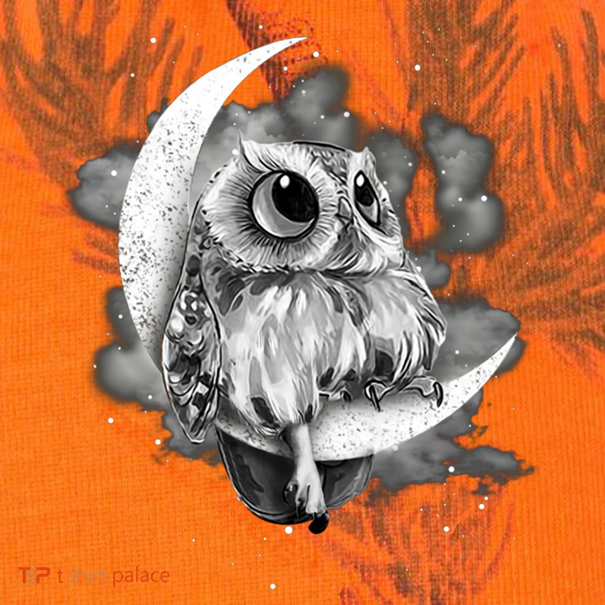 Owl Sitting On The Moon Gift Kati Licensed 12" Camo Cuffed Beanie