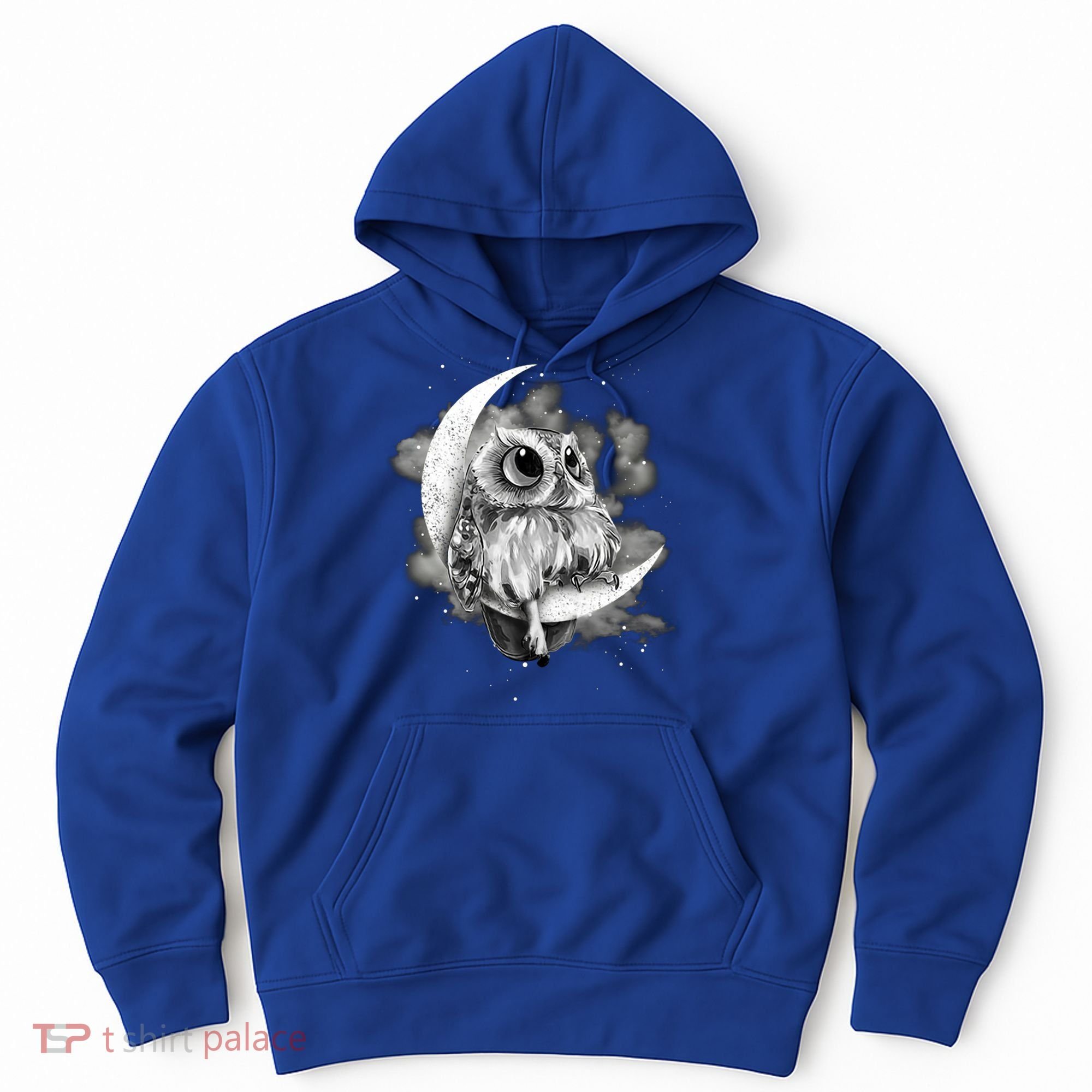 Owl Sitting On The Moon Gift Hoodie