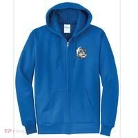 Owl Sitting On The Moon Gift Full Zip Hoodie thumb 0