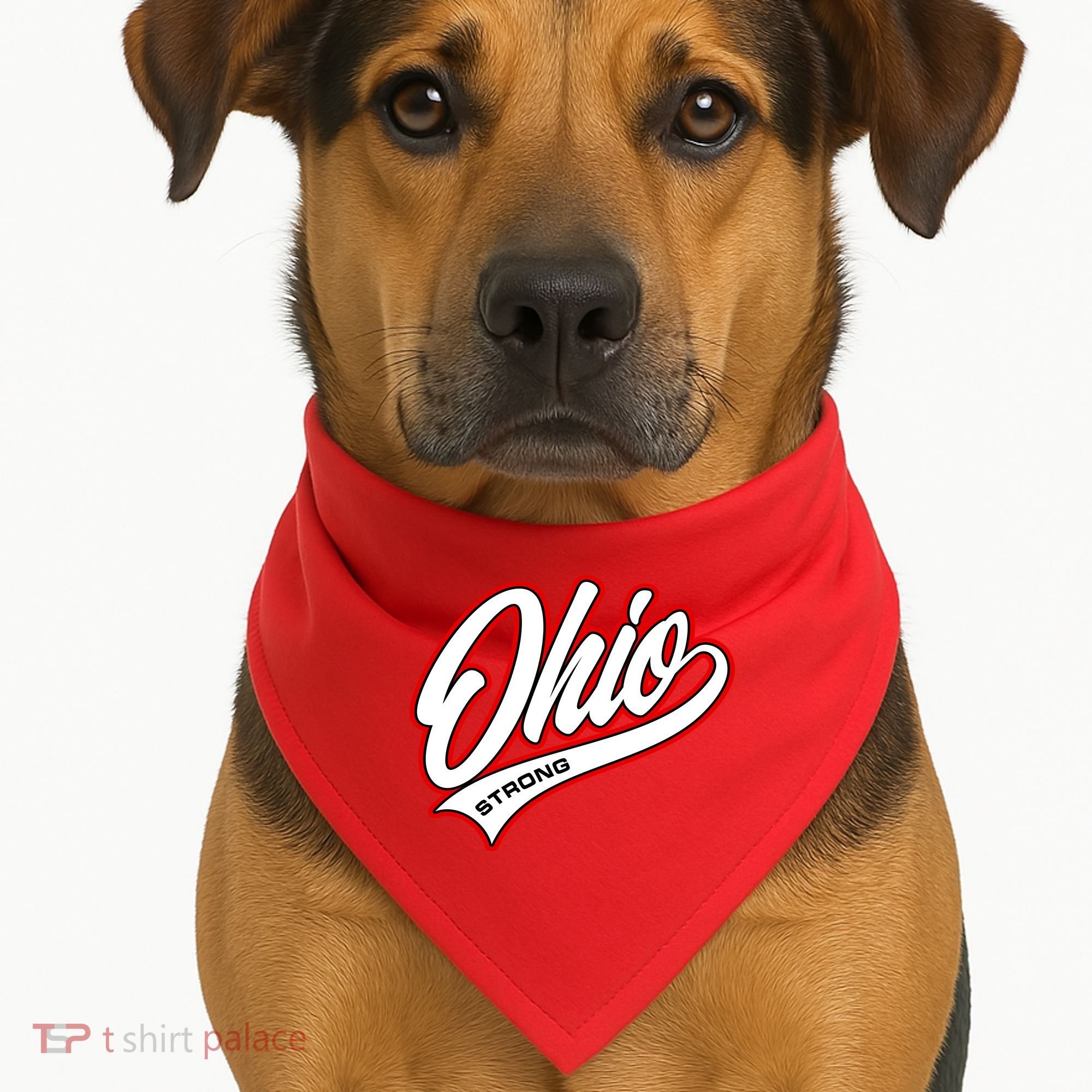 Ohio Strong USA-Made Doggie Bandana