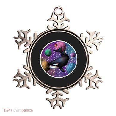 Orca Space Ornament