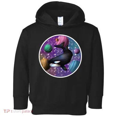 Orca Space Toddler Hoodie