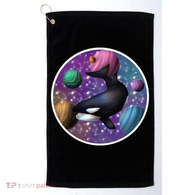 Orca Space Golf Towel