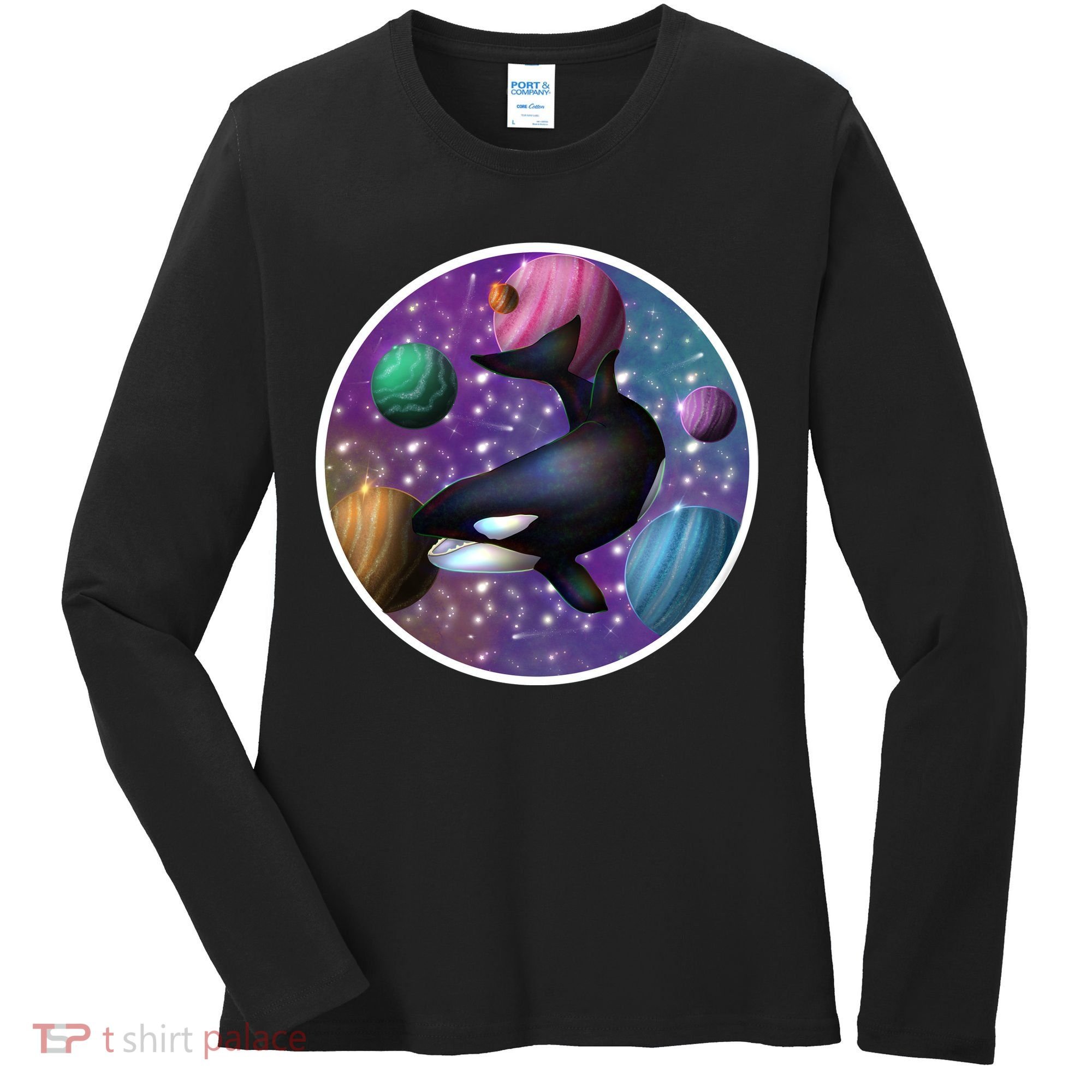 Orca Space Women's Long Sleeve Shirt