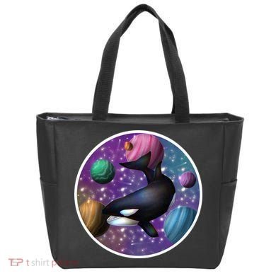 Orca Space Tote Bag