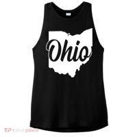 Ohio State Ladies PosiCharge Tri-Blend Wicking Tank thumb 0
