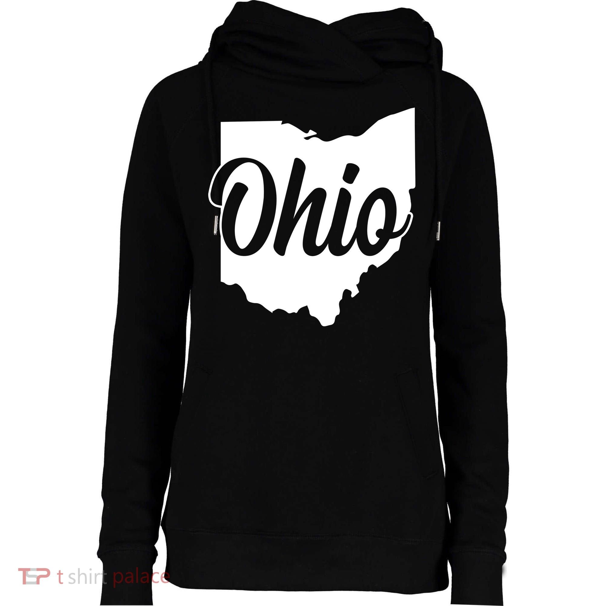Ohio State Womens Funnel Neck Pullover Hood