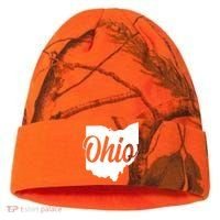 Ohio State Kati Licensed 12" Camo Cuffed Beanie thumb 0