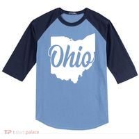 Ohio State Raglan Baseball Sleeve Shirt thumb 0