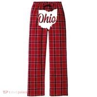 Ohio State Women's Flannel Plaid Pajama Pants thumb 0