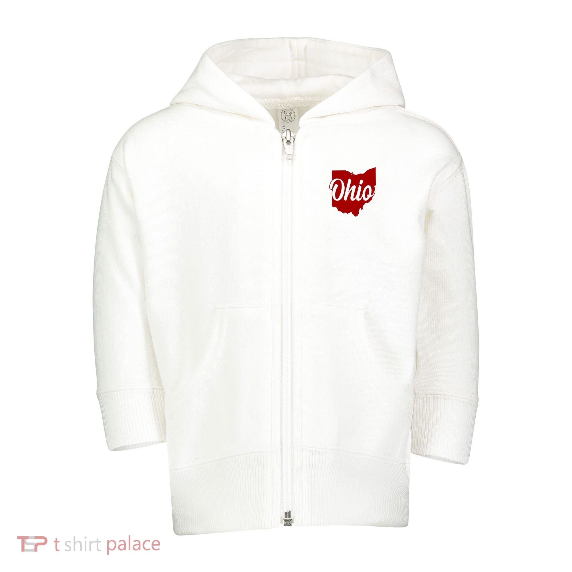 Ohio State Toddler Zip Fleece Hoodie