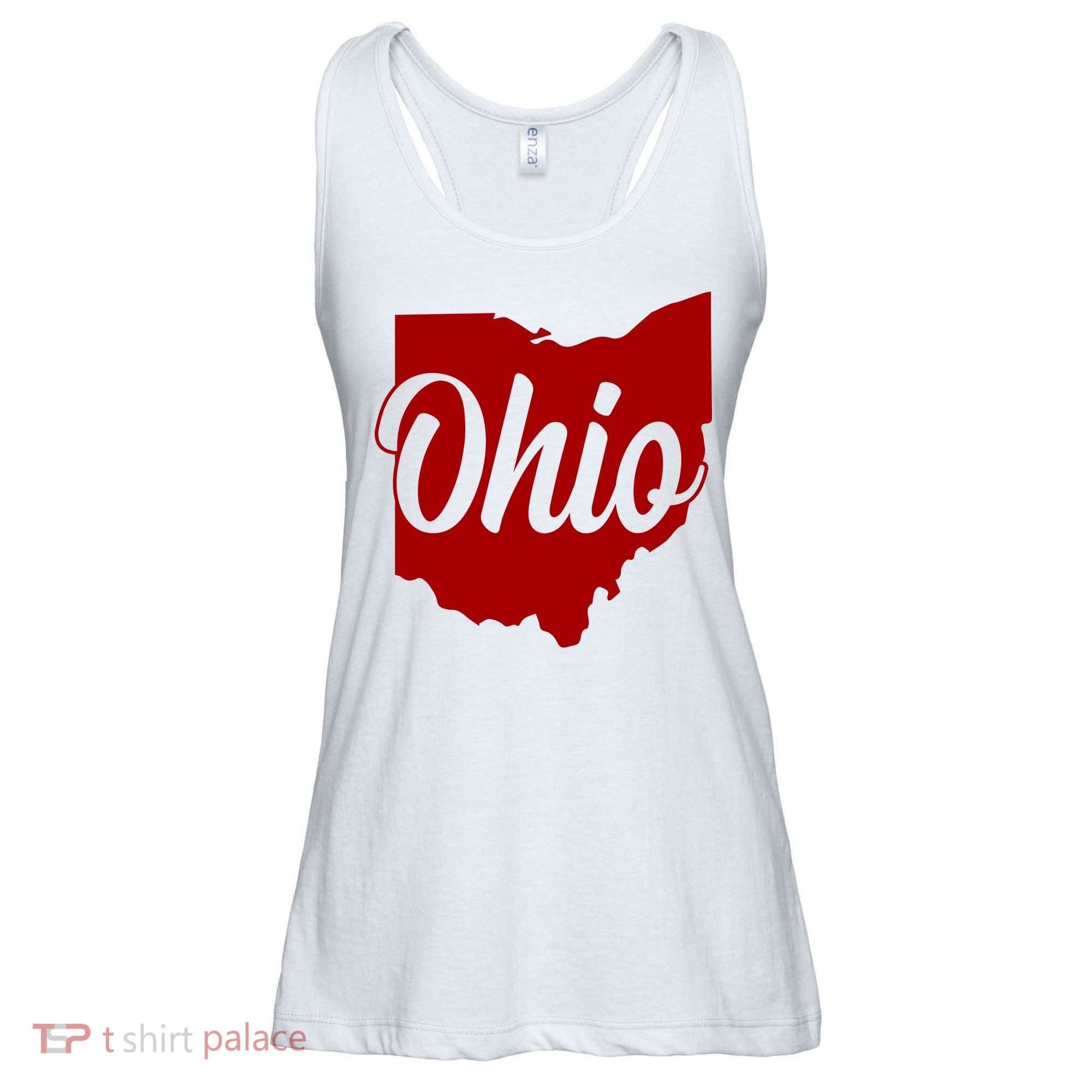 Ohio State Ladies Essential Flowy Tank