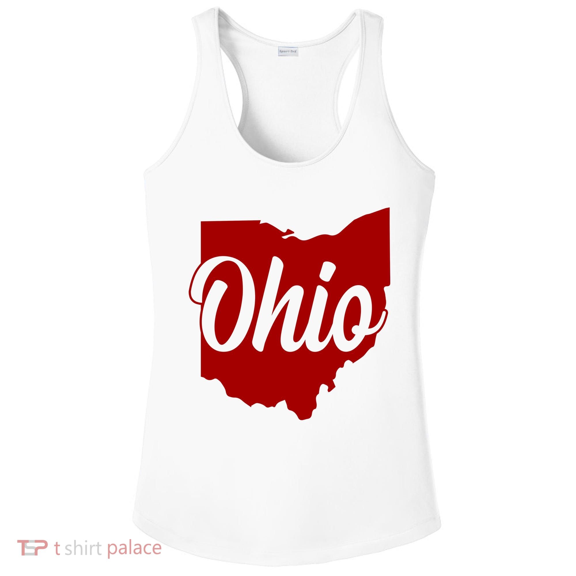 Ohio State Ladies PosiCharge Competitor Racerback Tank