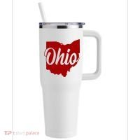 Ohio State 40oz Vacuum Insulated Stainless Steel Travel Tumbler thumb 0