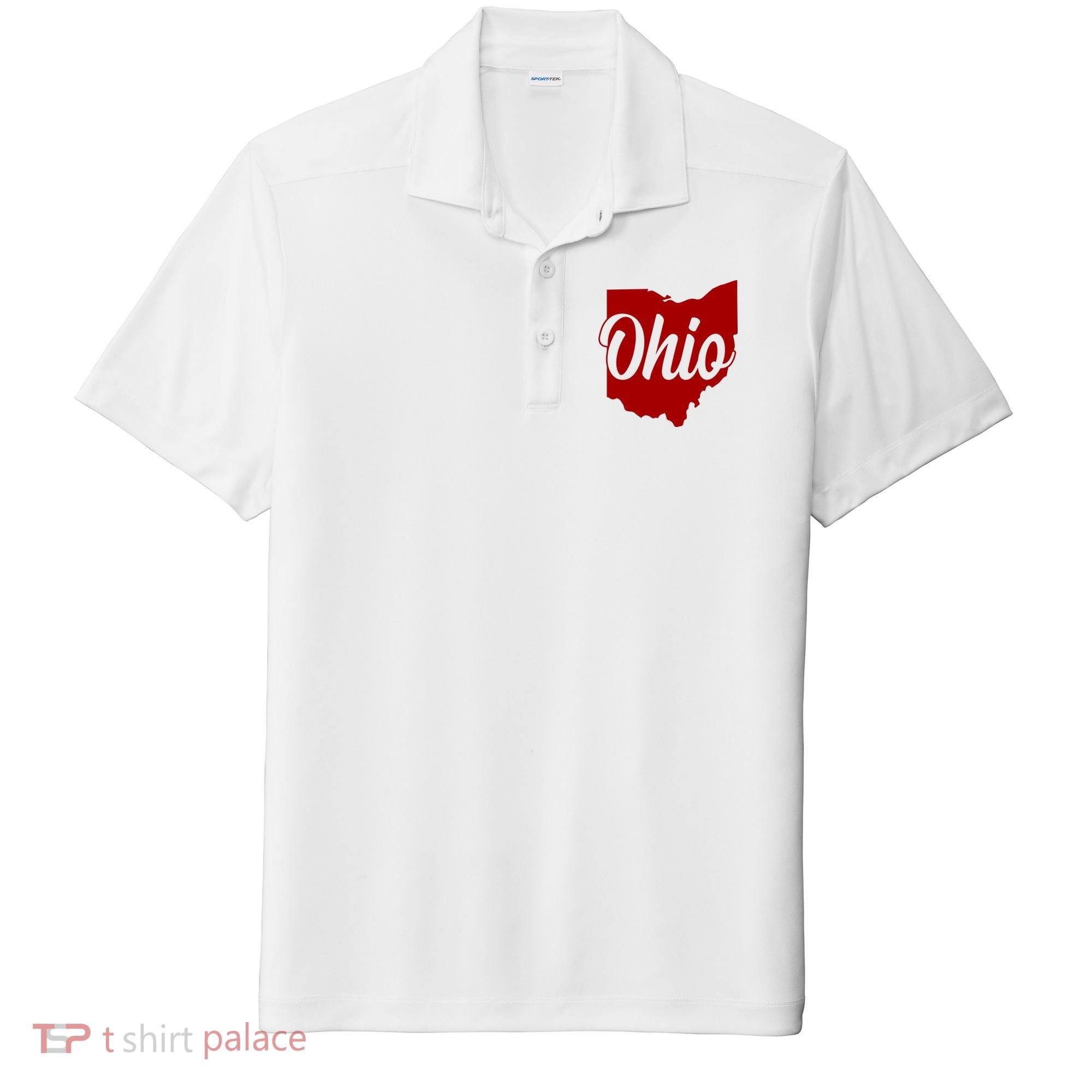 Ohio State Sport-Tek Posi-UV Pro Polo