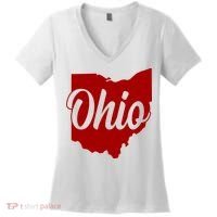 Ohio State Women's V-Neck T-Shirt thumb 0