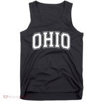 Ohio State OH USA Varsity Style White Font Tank Top thumb 0