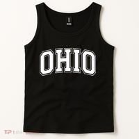 Ohio State OH USA Varsity Style White Font Tank Top thumb 2