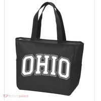 Ohio State OH USA Varsity Style White Font Tote Bag thumb 3