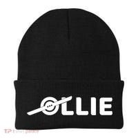 Ollie Skateboard One Wheel Electric Owner Skateboarding Gift Beanie thumb 0