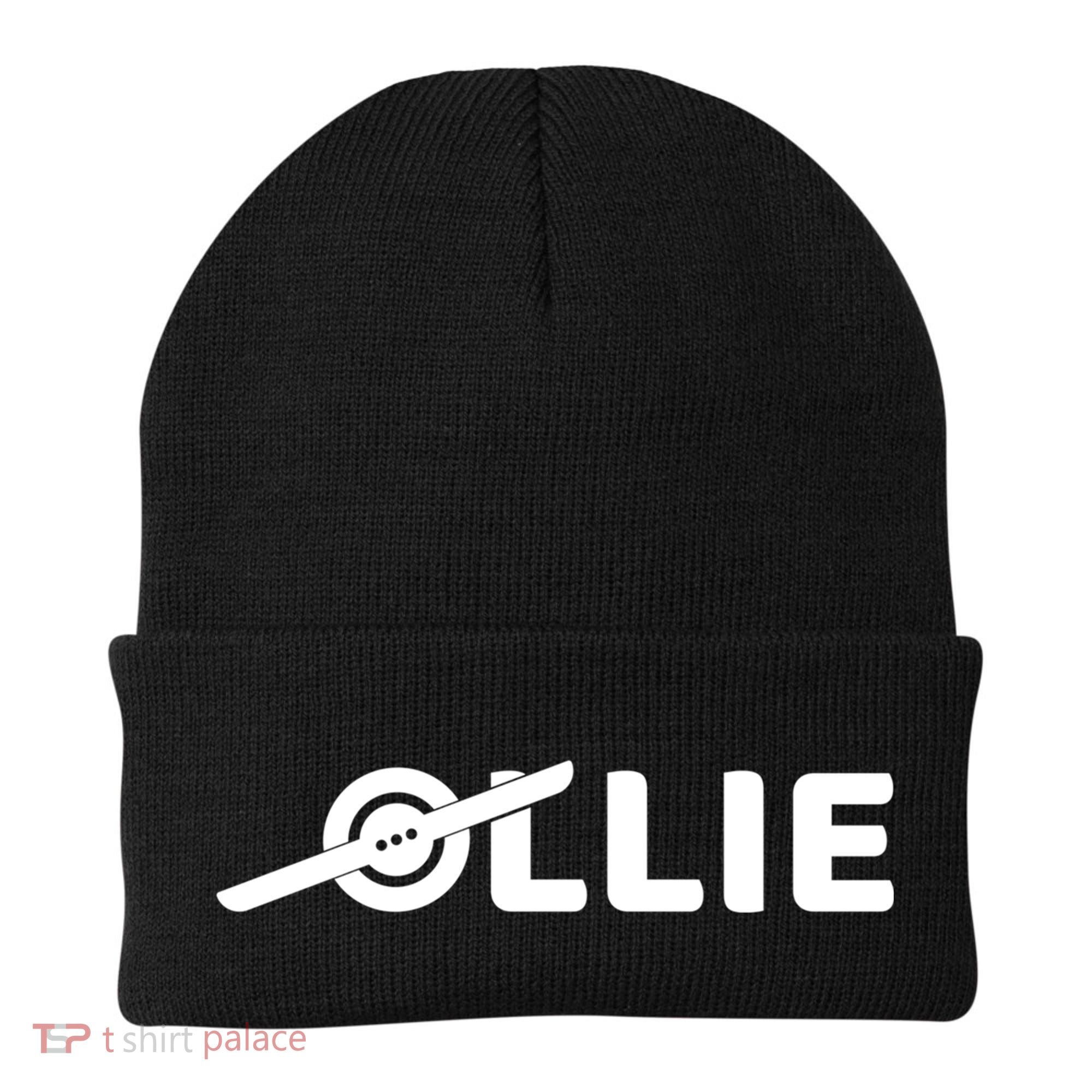 Ollie Skateboard One Wheel Electric Owner Skateboarding Gift Beanie