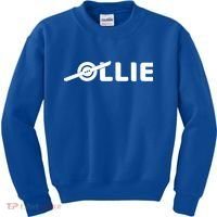 Ollie Skateboard One Wheel Electric Owner Skateboarding Gift Kids Sweatshirt thumb 0