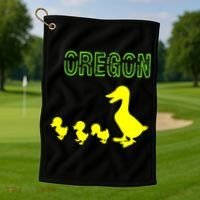 Oregon Souvenir Golf Towel thumb 1