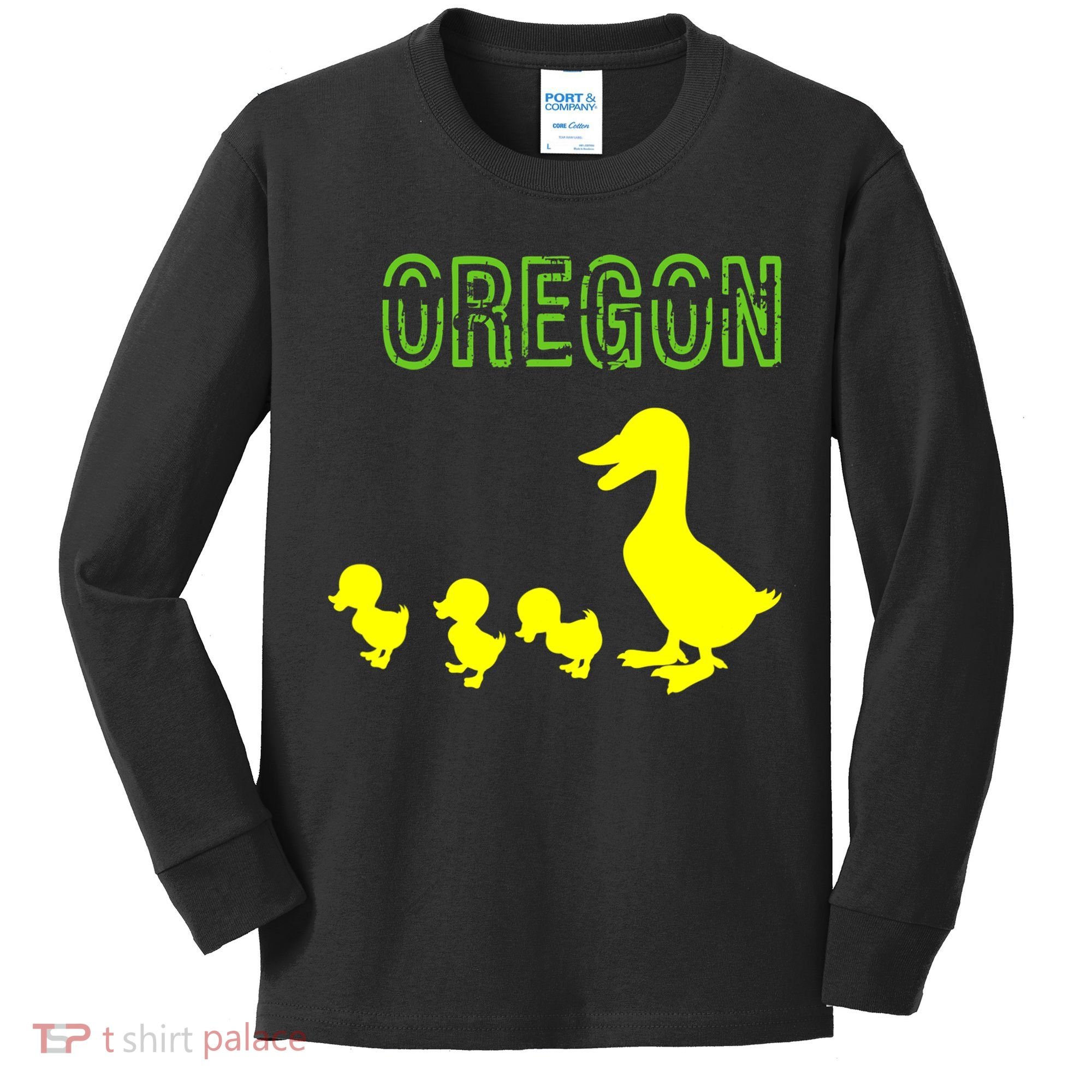 Oregon Souvenir Kids Long Sleeve Shirt