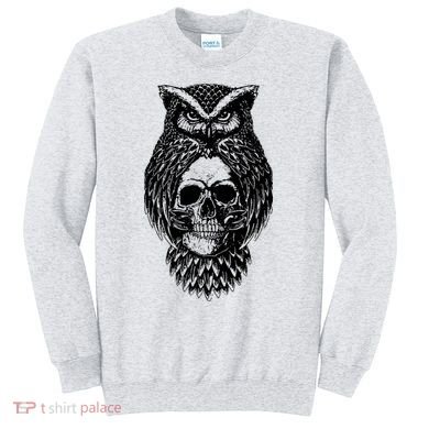 Owl Skull Sweatshirt