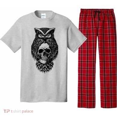 Owl Skull Pajama Set