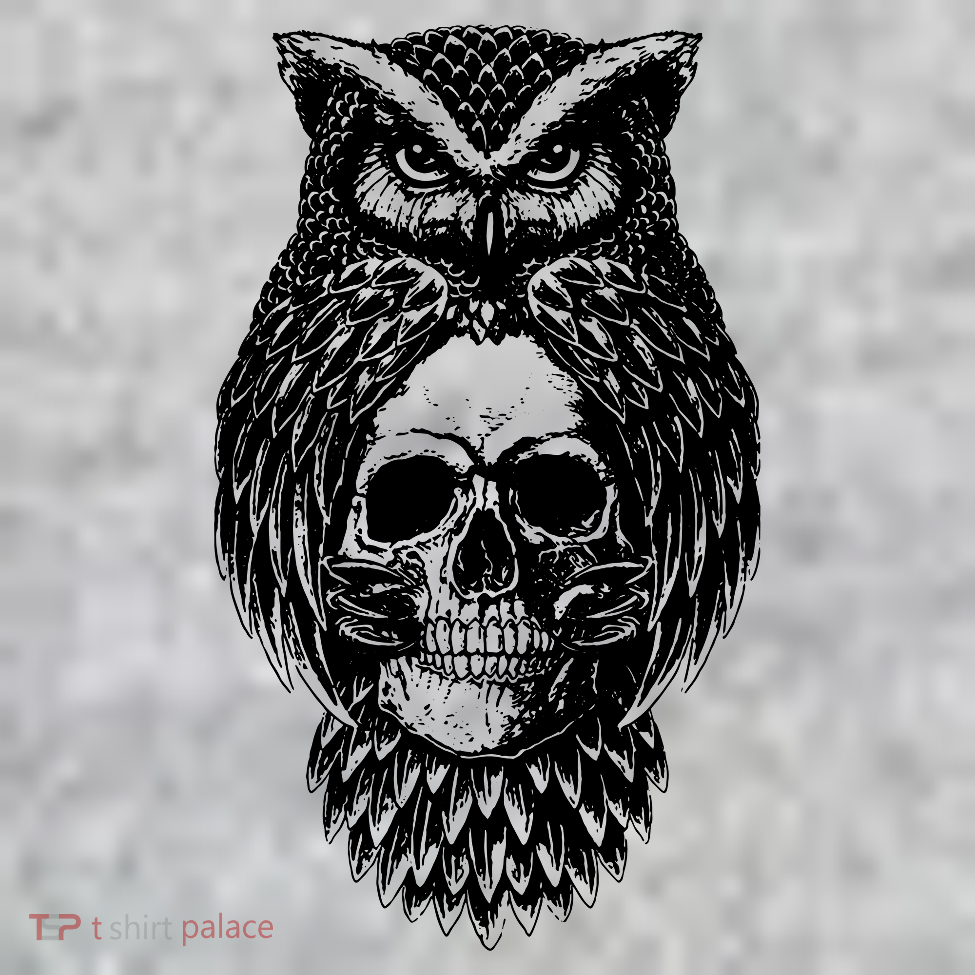 Owl Skull Pajama Set