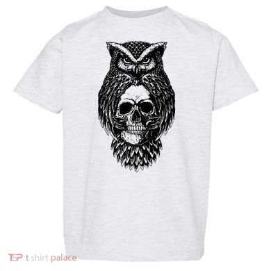 Owl Skull Toddler T-Shirt