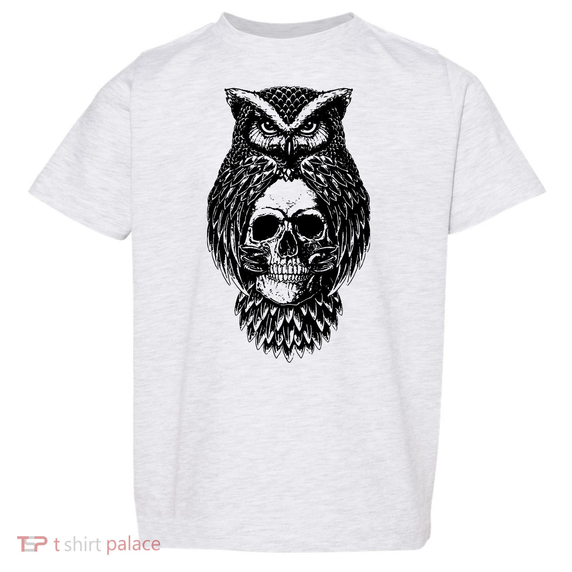 Owl Skull Toddler T-Shirt