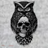 Owl Skull Kids Sweatshirt thumb 2