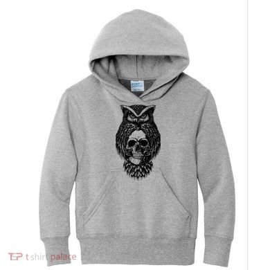 Owl Skull Kids Hoodie