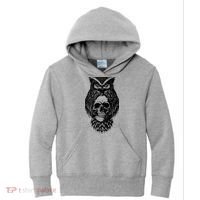 Owl Skull Kids Hoodie thumb 0