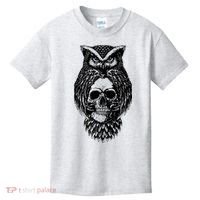 Owl Skull Kids T-Shirt thumb 0
