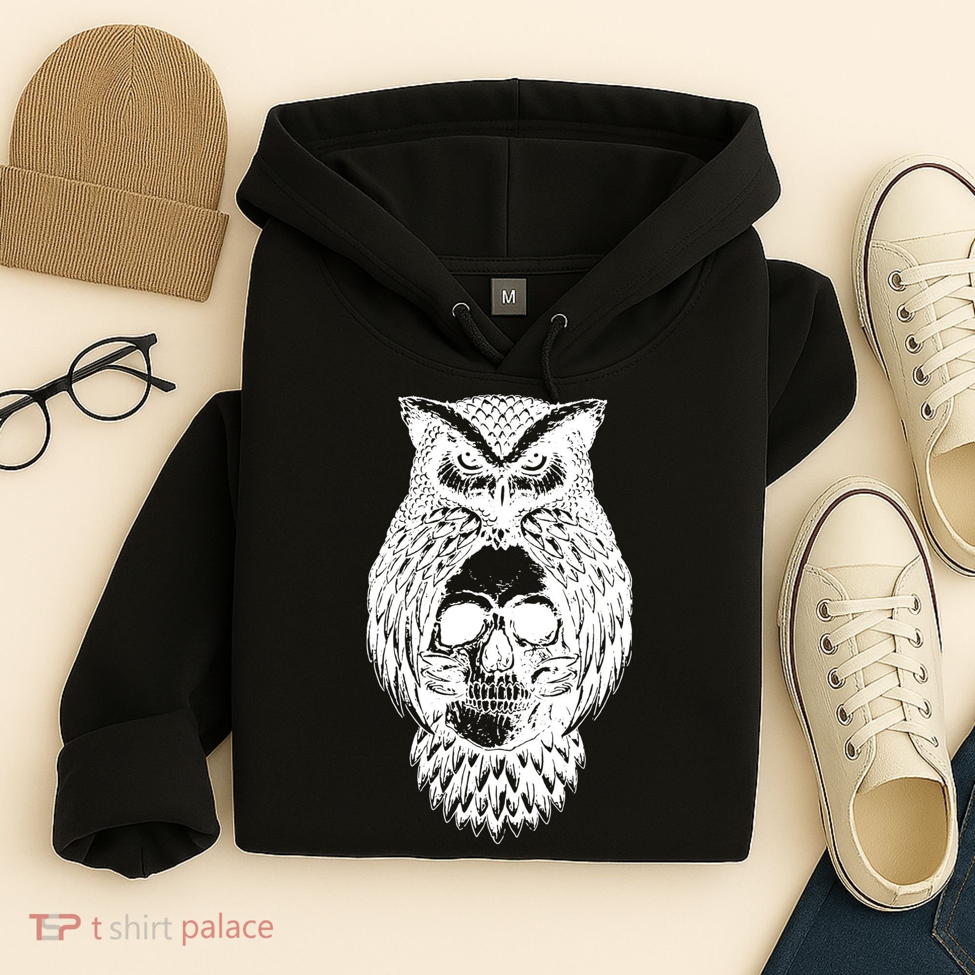 Owl Skull Hoodie