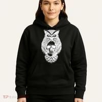 Owl Skull Hoodie thumb 5