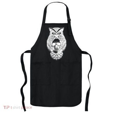 Owl Skull Apron