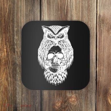 Owl Skull Coaster