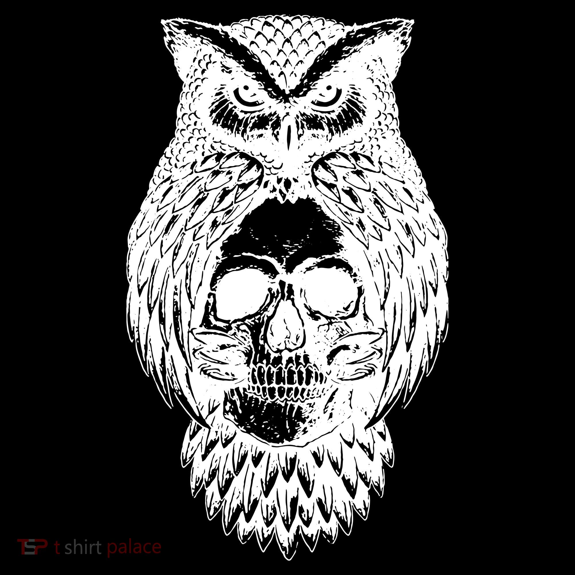Owl Skull Women's Hoodie