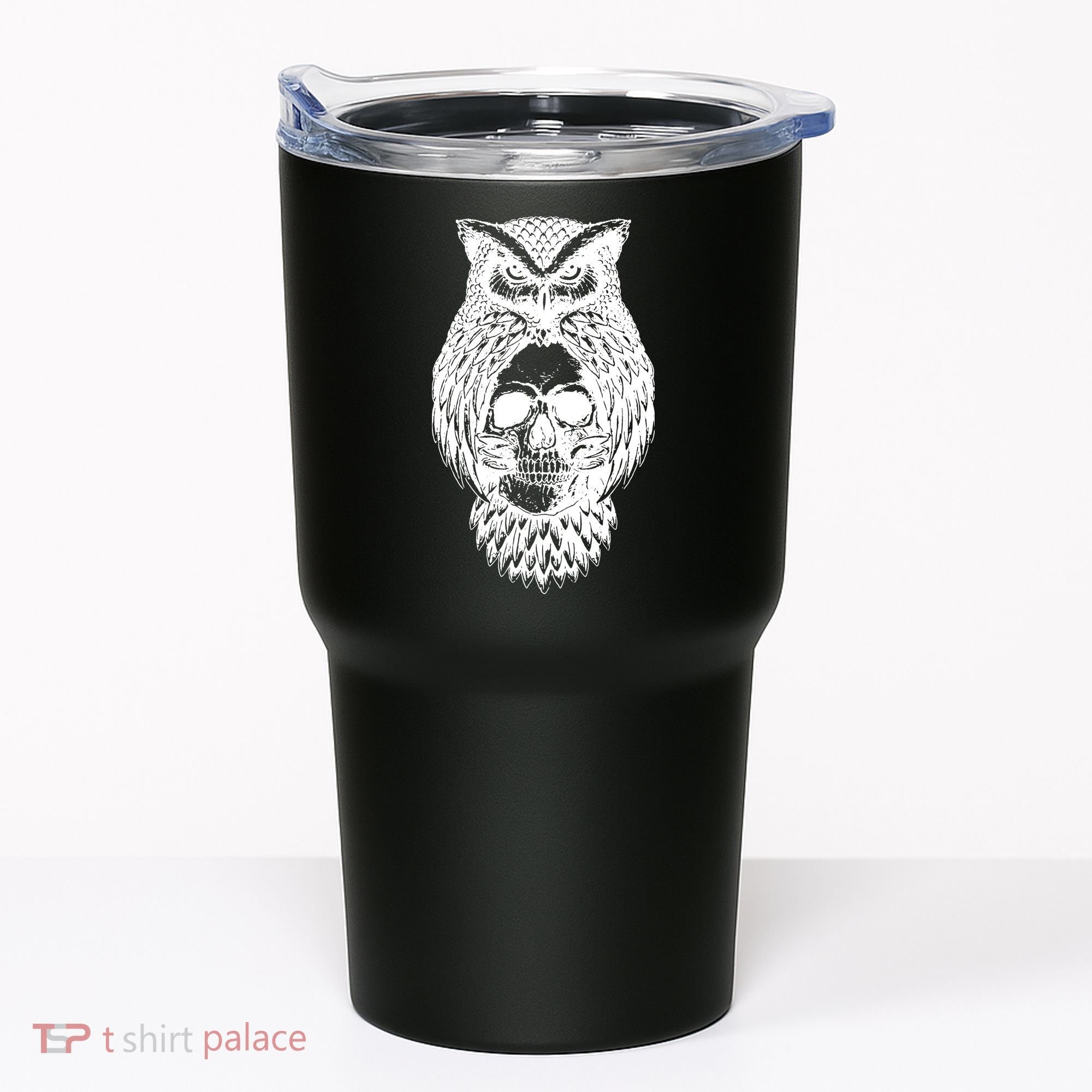 Owl Skull Tumbler