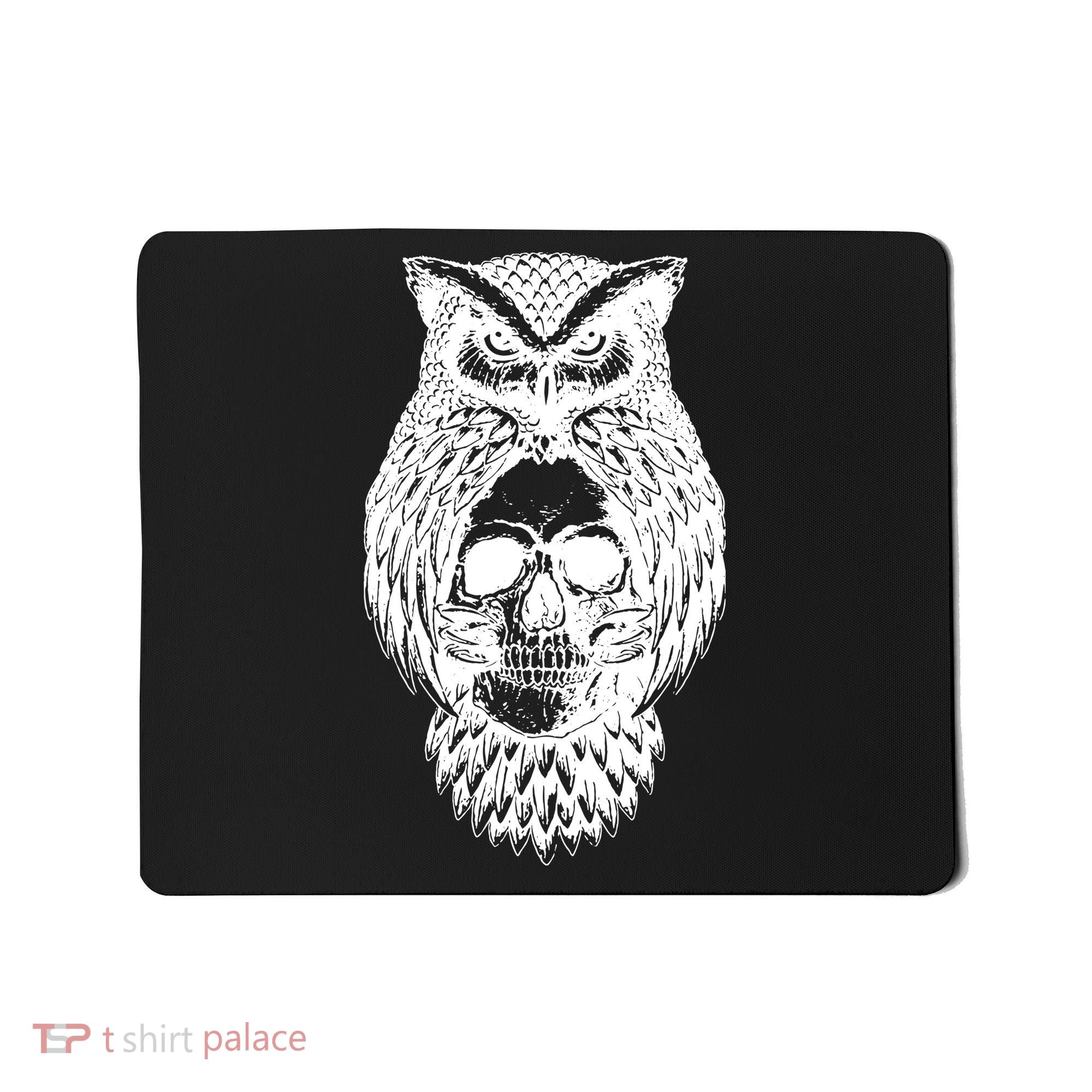 Owl Skull Mousepad