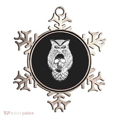 Owl Skull Ornament