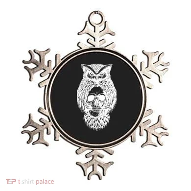 Owl Skull Ornament