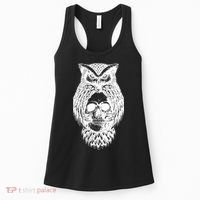 Owl Skull Women's Tank Top thumb 0