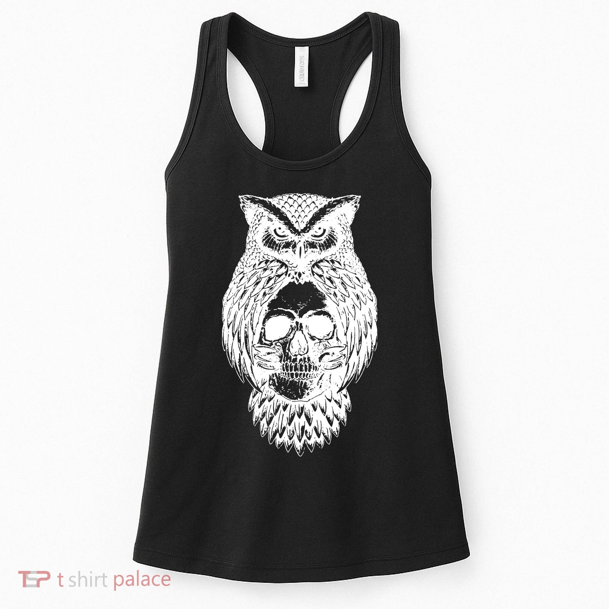 Owl Skull Women's Tank Top